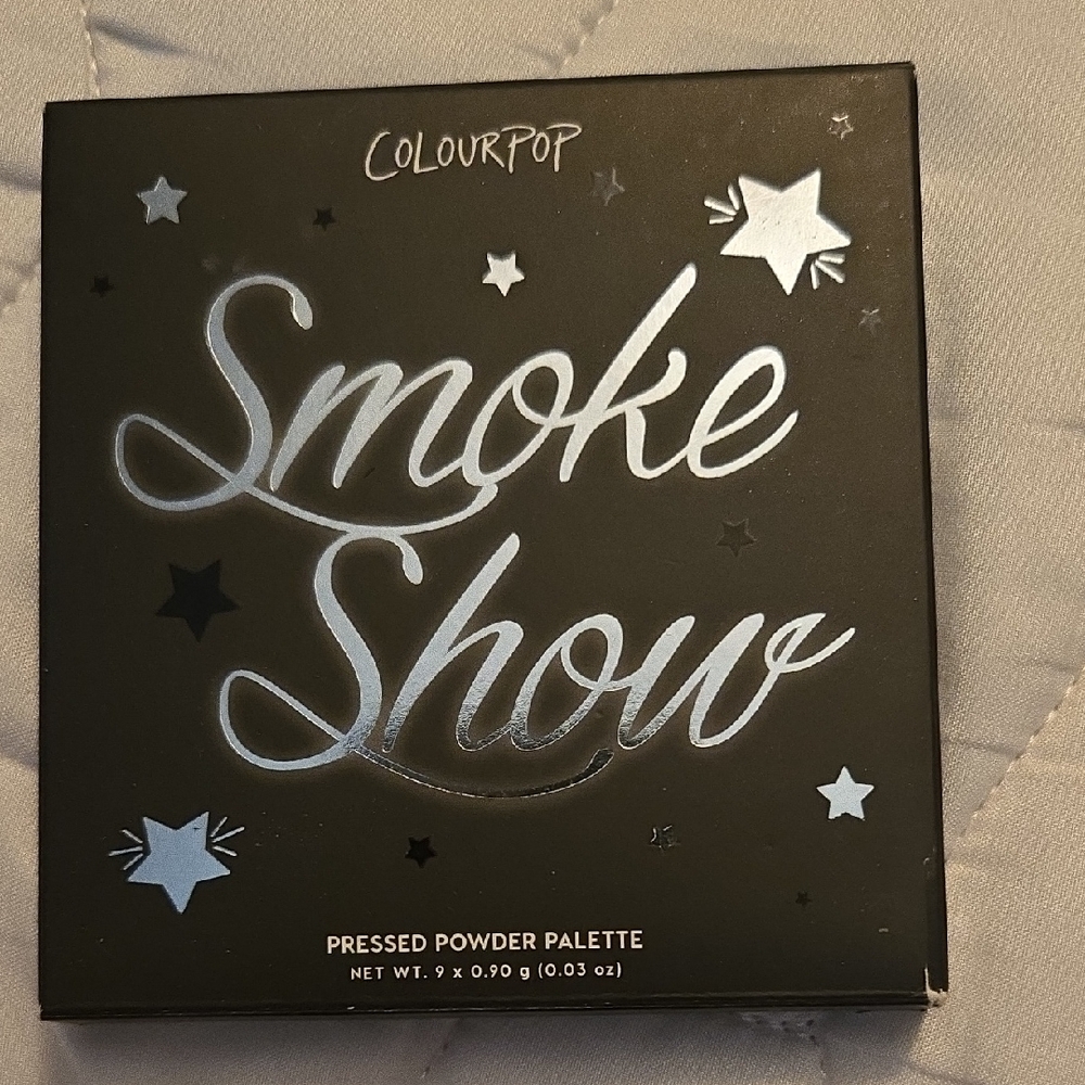 ColourPop Black and Silver Eyeshadow Palette